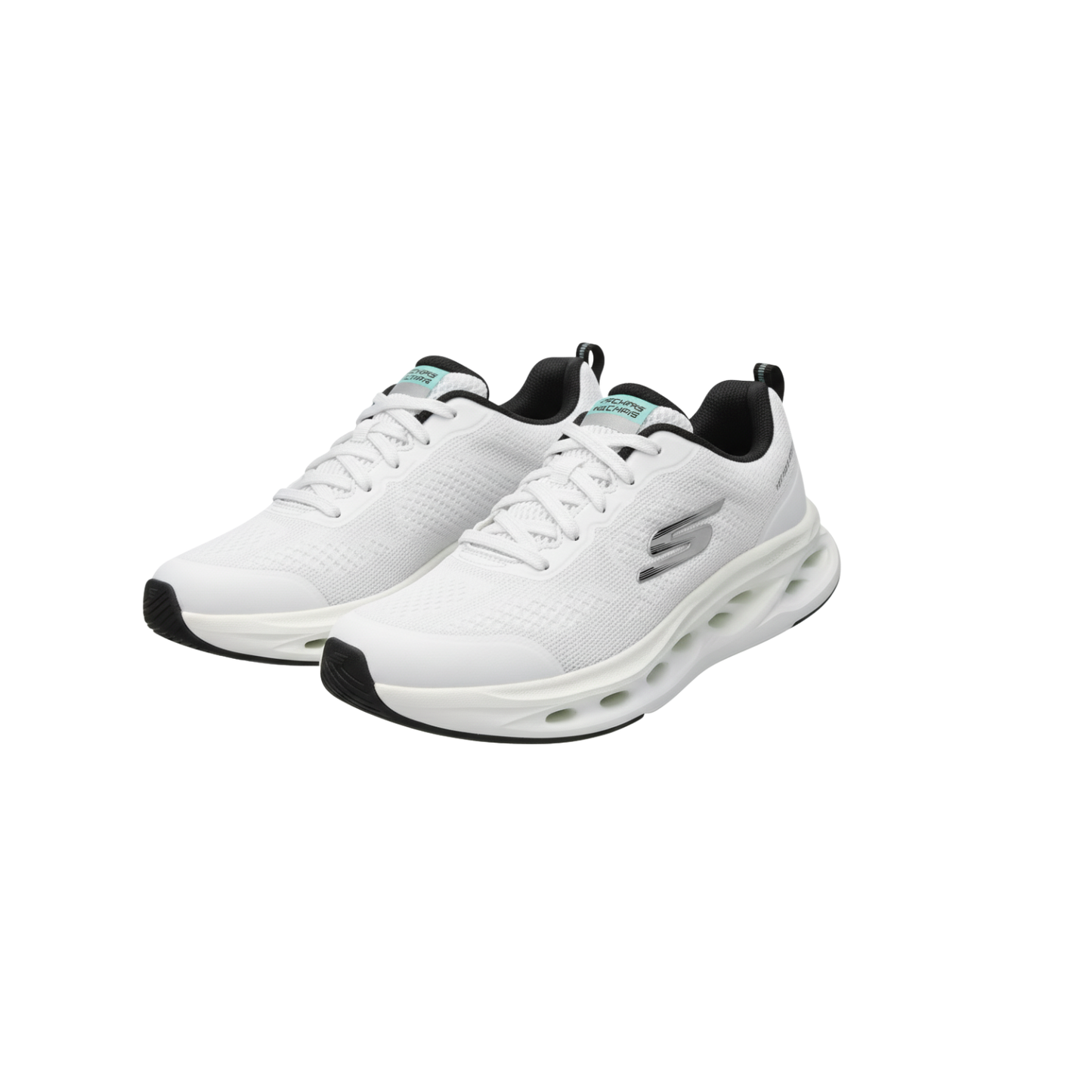 GO RUN Glide-Step Max – Aura Ray : White