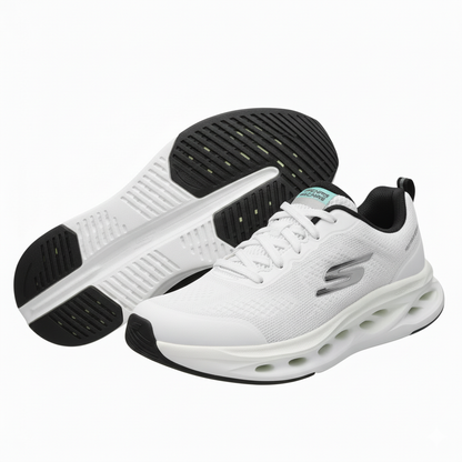 GO RUN Glide-Step Max – Aura Ray : White